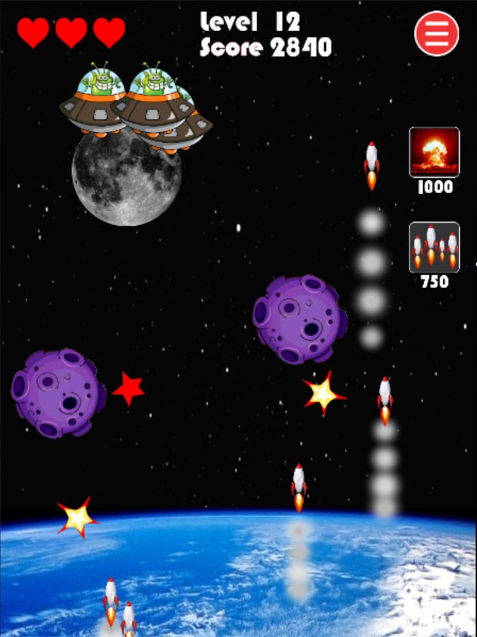 Missile Defense: UFO Attack截图5