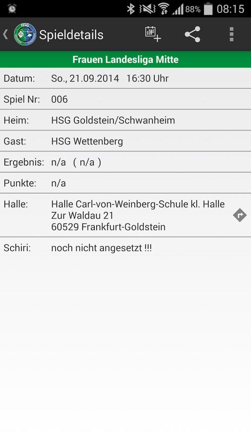 HSG Goldstein/Schwanheim截图3