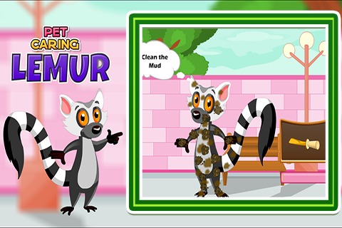 Pet Caring Lemur截图2