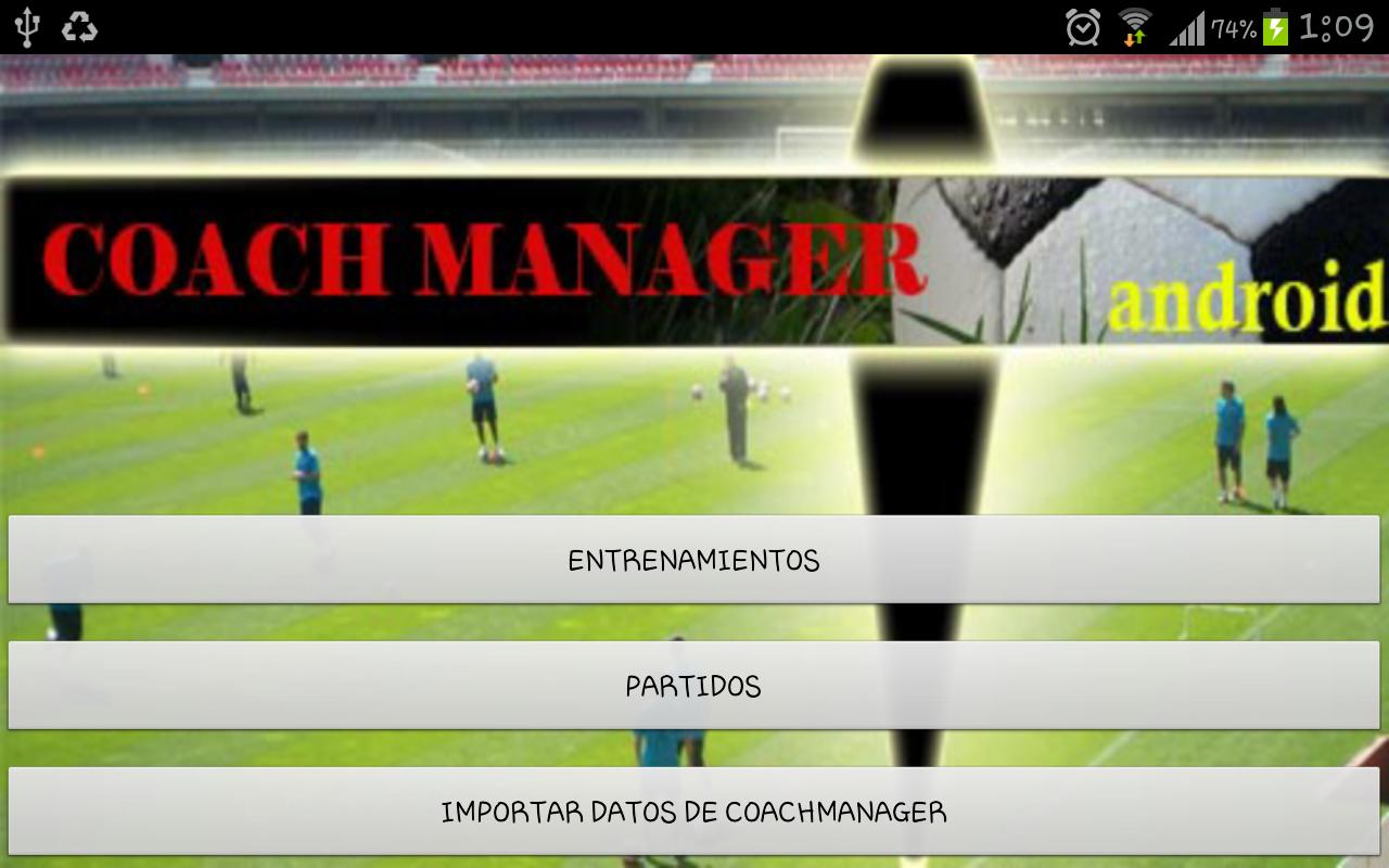 CoachManager management for th截图1