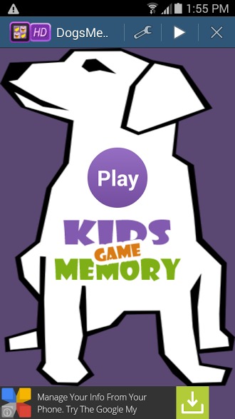 Dogs Memory Game截图1