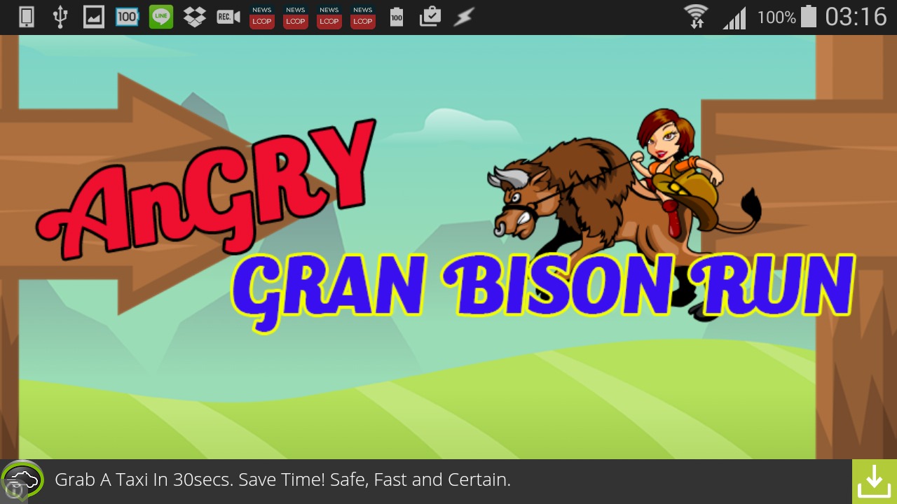 Angry Gran Bison Run截图2