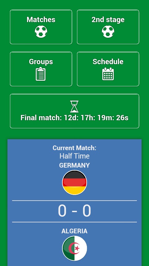 Quick cup Brazil 2014截图1