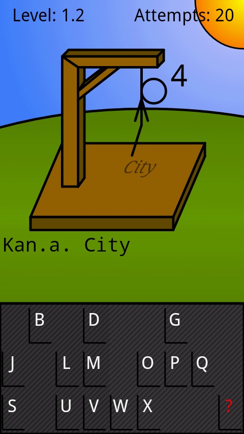 Hangman EN + Multiplayer BT截图1