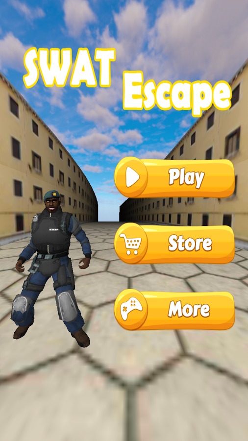 SWAT Run 3D Free截图1