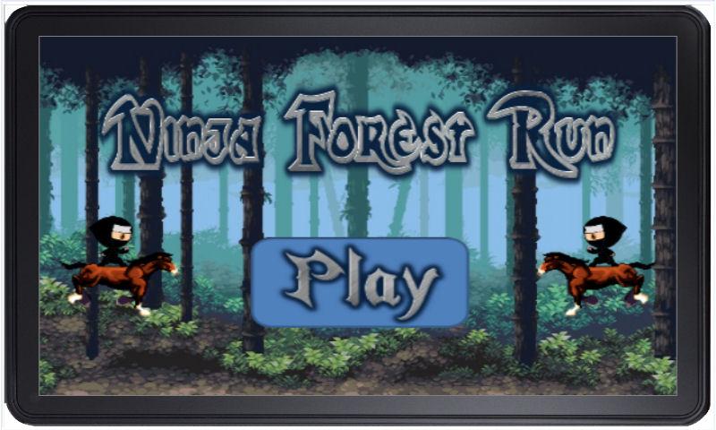 Forest Ninja Run截图1