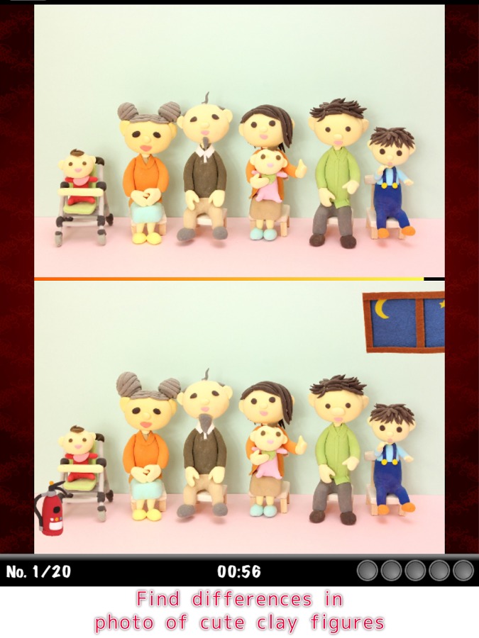 Find Differences - Clay models截图5