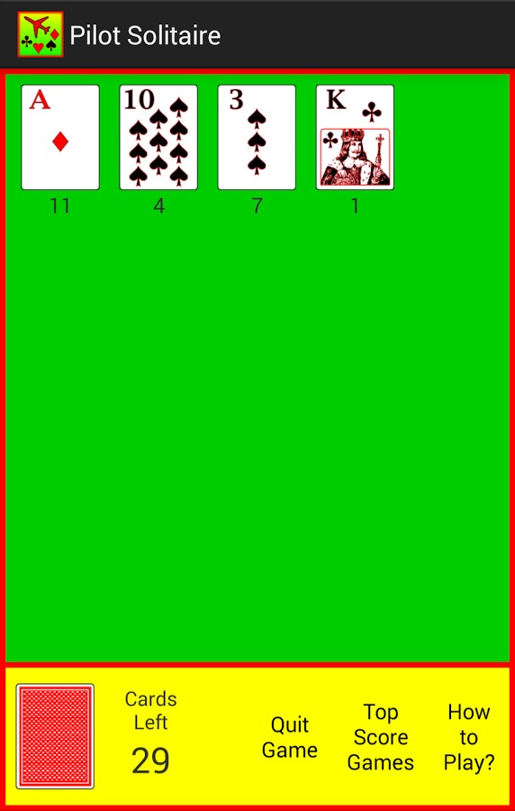 Pilot Solitaire Free截图2