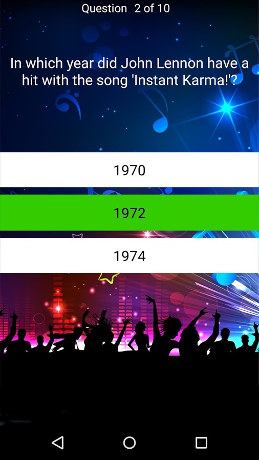 70's Music Trivia Quiz截图3