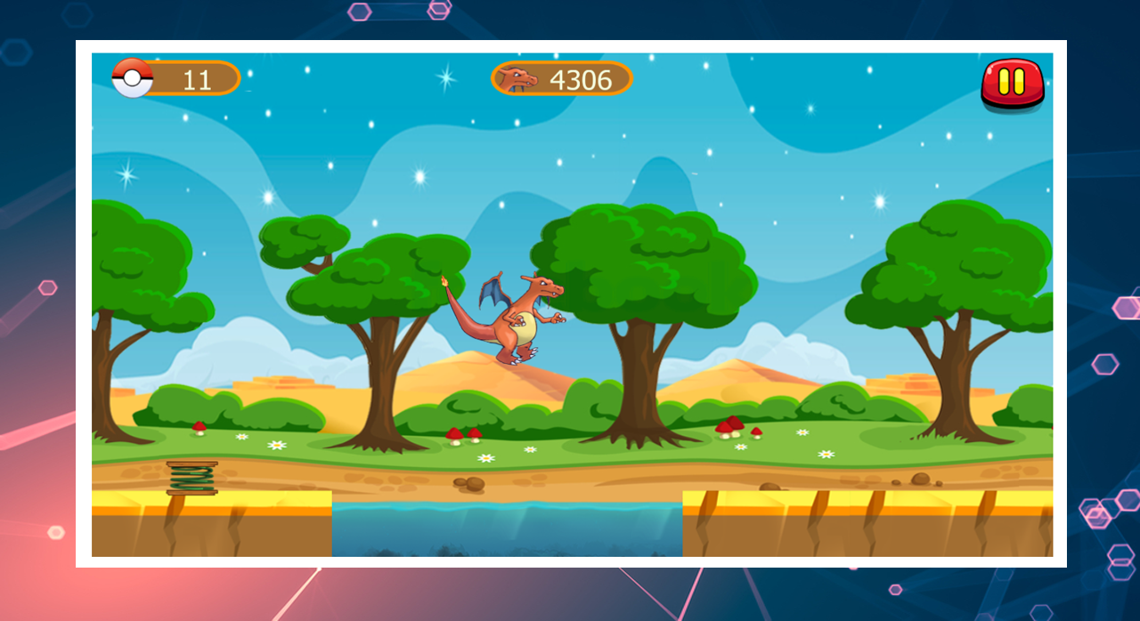 super charizard dragon jump截图2