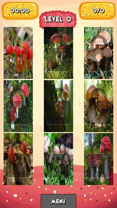 Mushrooms Jigsaw Puzzles截图2