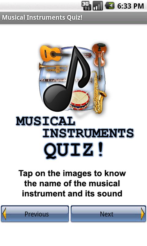 Musical Instruments Quiz!截图1