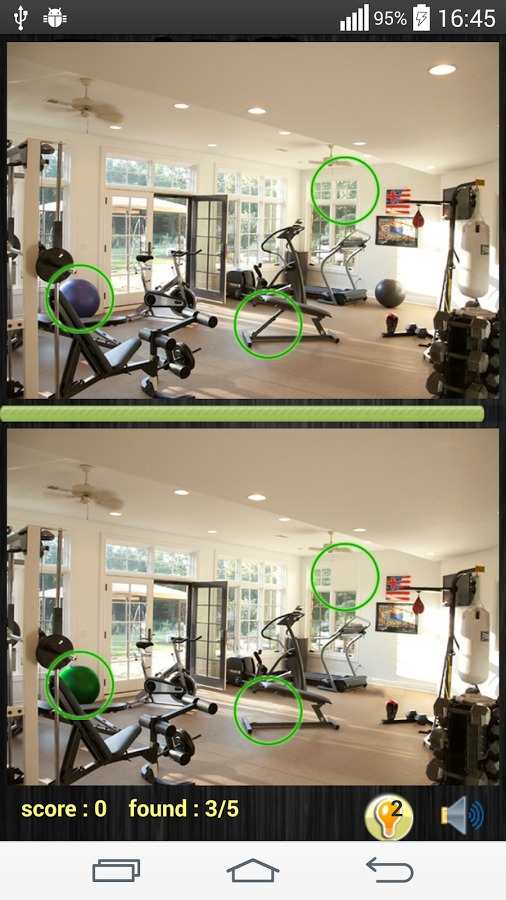 Find difference fitness game截图4