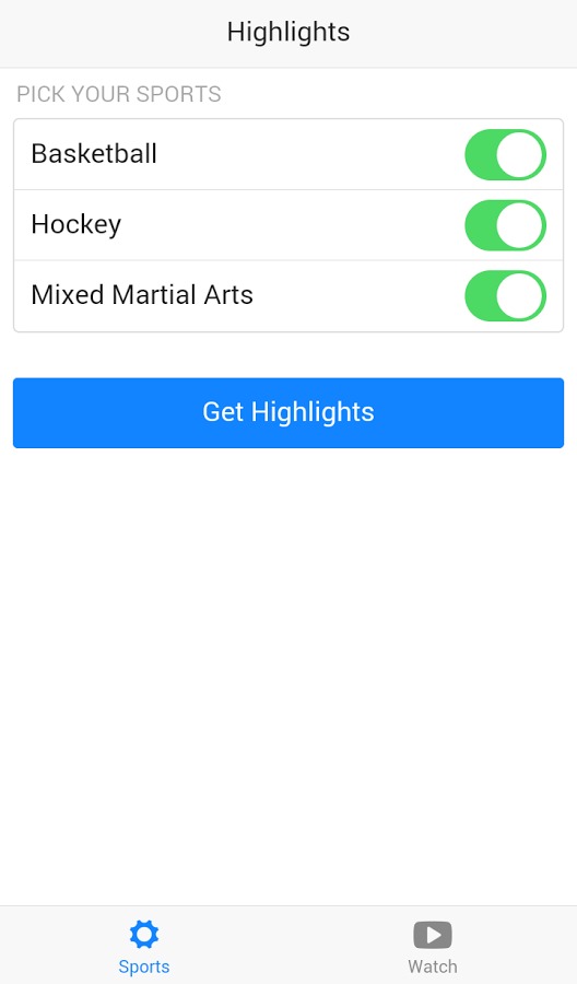 Sports Highlights截图1