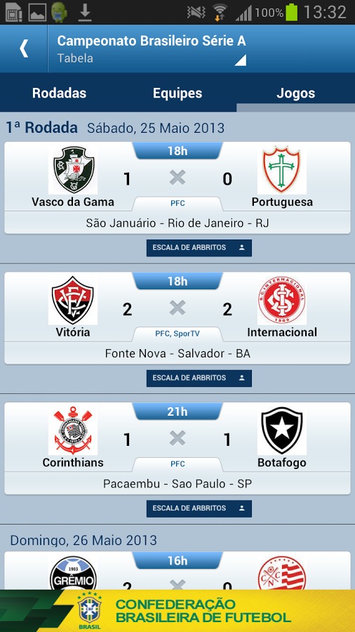 Futebol Brasileiro截图5