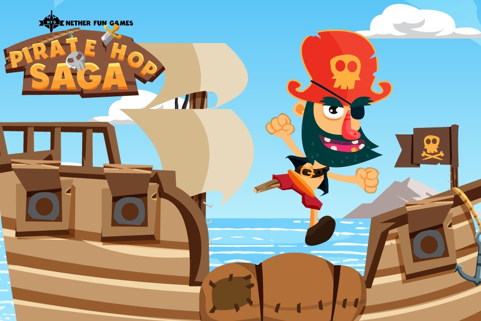 Pirate Hop Saga: Coin Raider截图1