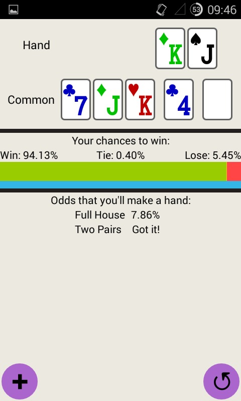 Hold 'em Odds截图1