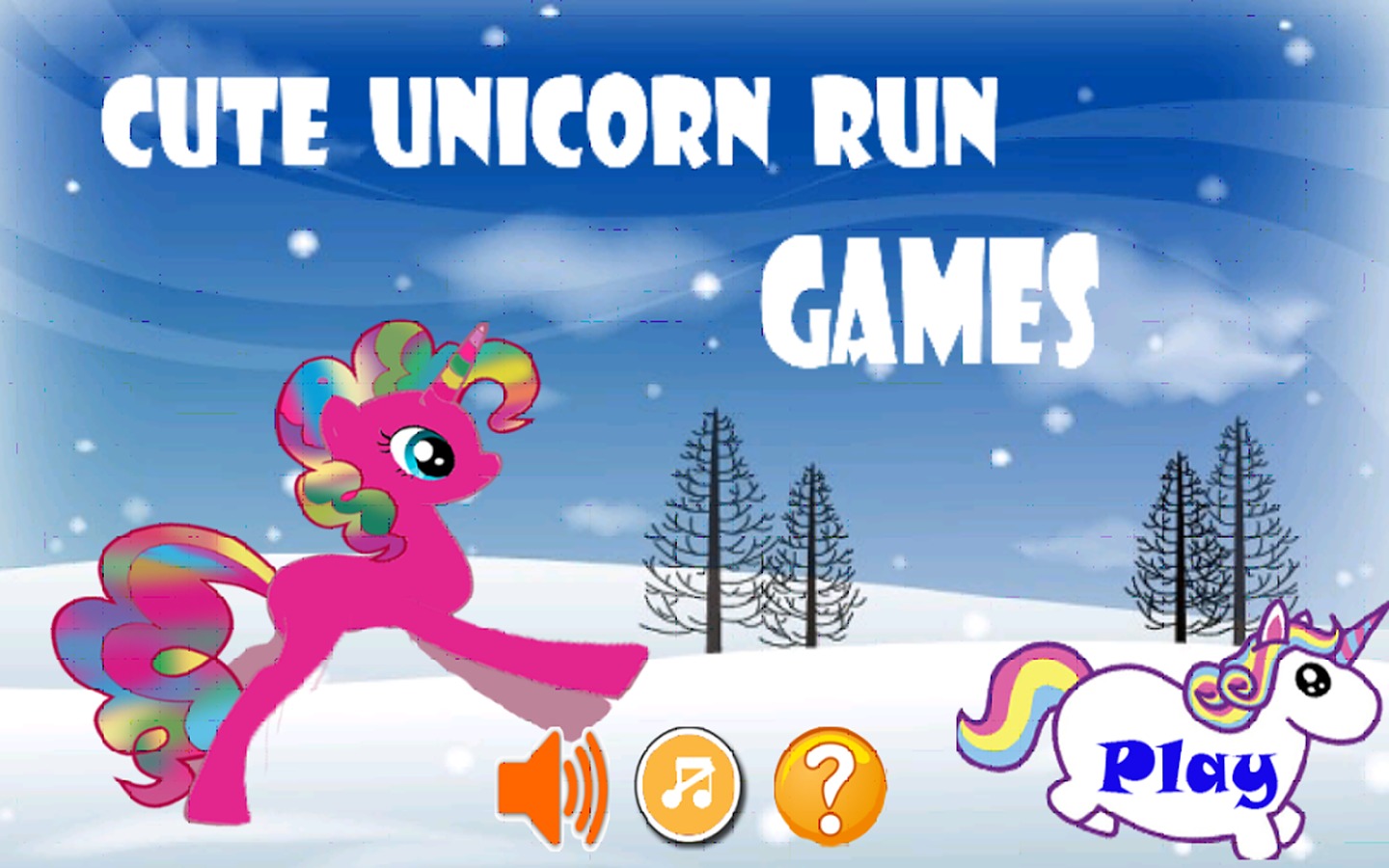 Cute Unicorn Run截图5