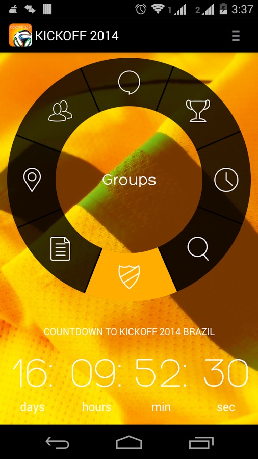 KICKOFF 2014 - World Cup App截图2