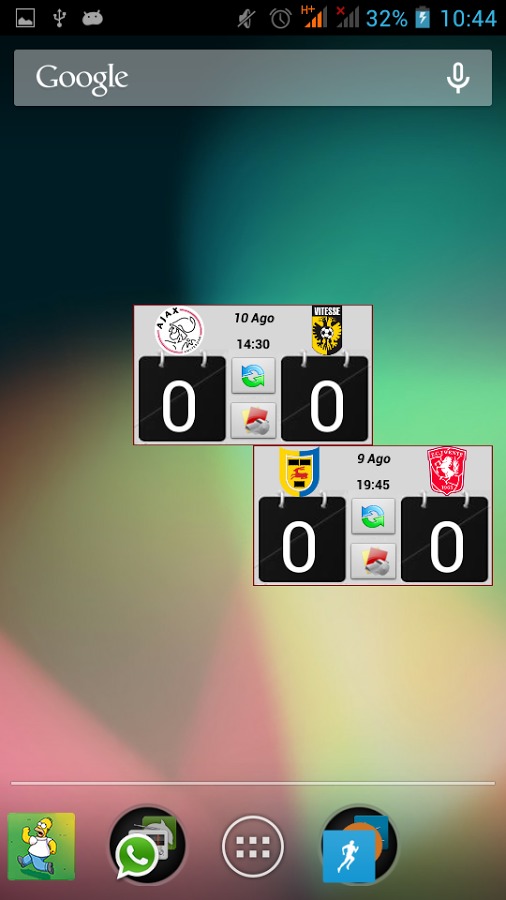 Widget Eredivisie 2014/15截图5