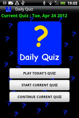 Daily Quiz截图1