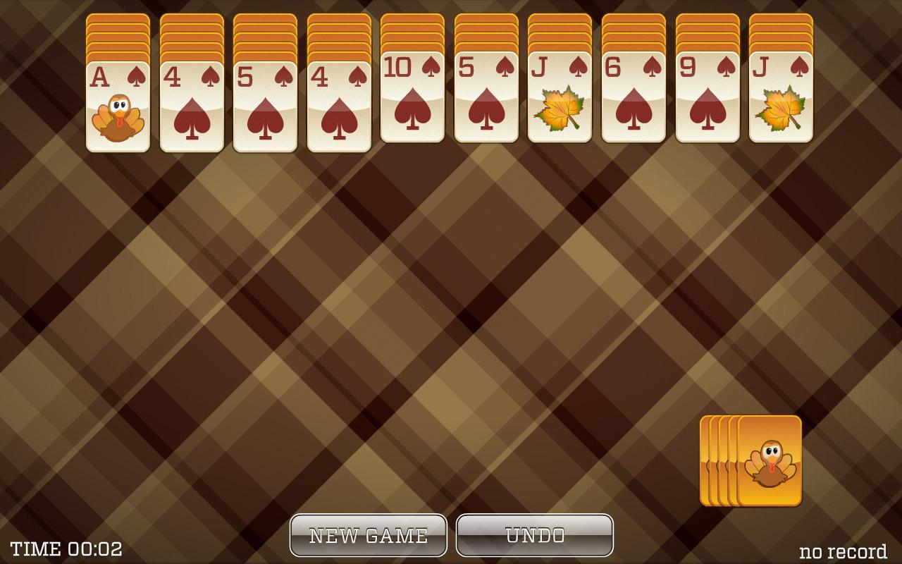 Thanksgiving Solitaire FREE截图4