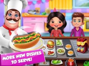 Hotdog Chef Cooking Games Sausage Fast Food game截图3