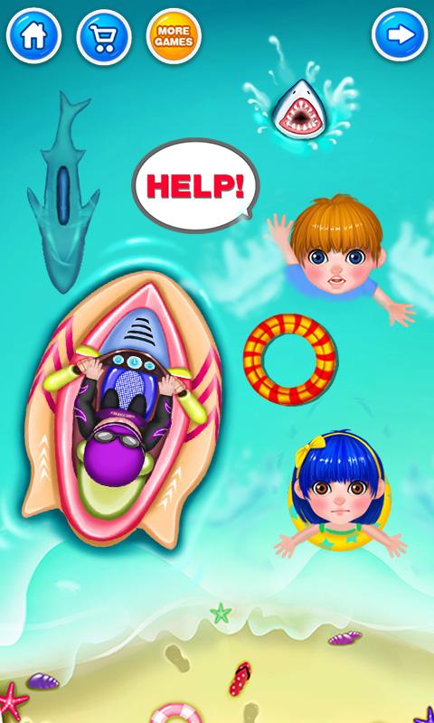 Crazy Lifeguard Hero- Kids Fun截图3