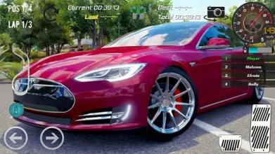 Real Tesla Racing 2018截图2