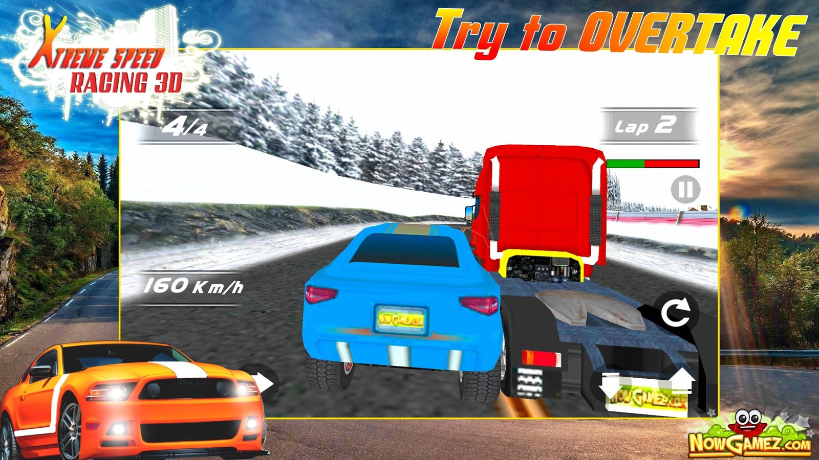 Xtreme Speed Racing 3D - FREE截图4