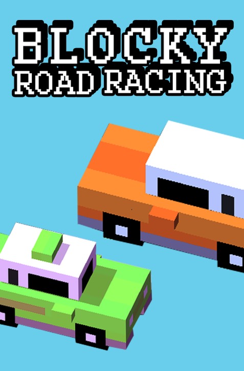 Mine Blocky Road Racing截图1