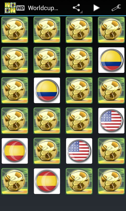 Worldcup Memory Game截图4