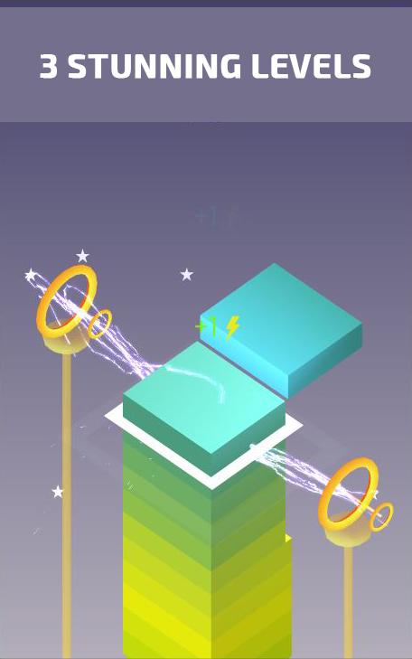 Power Stack Evolution - Stack Tower Building Game截图2