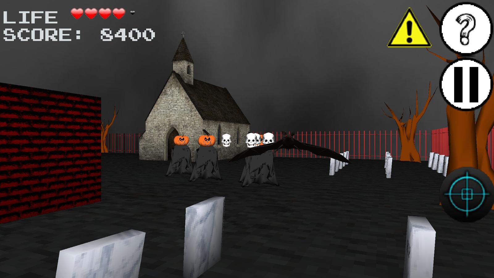 Haunted Cemetery Maze Free截图2