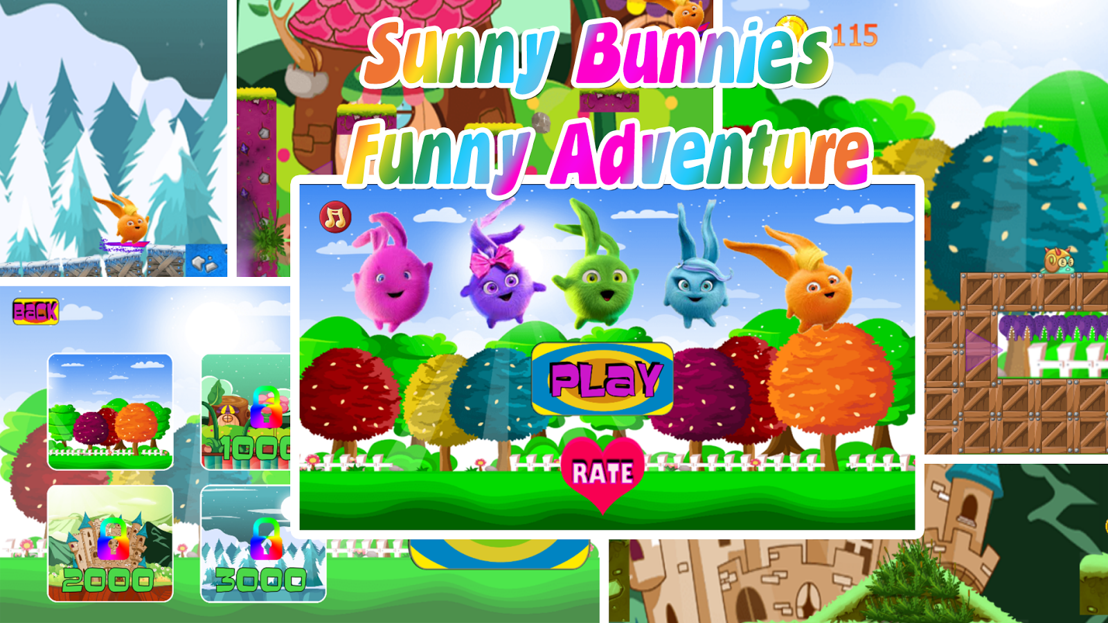 Sunny Bunnies Funny Adventure截图5