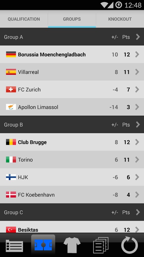 LiveScore Europa League截图3