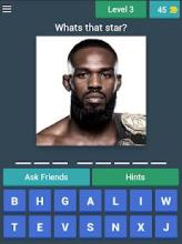 GUESS THE STAR OF UFC截图5