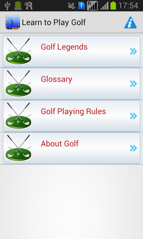 Learn to Play Golf截图1