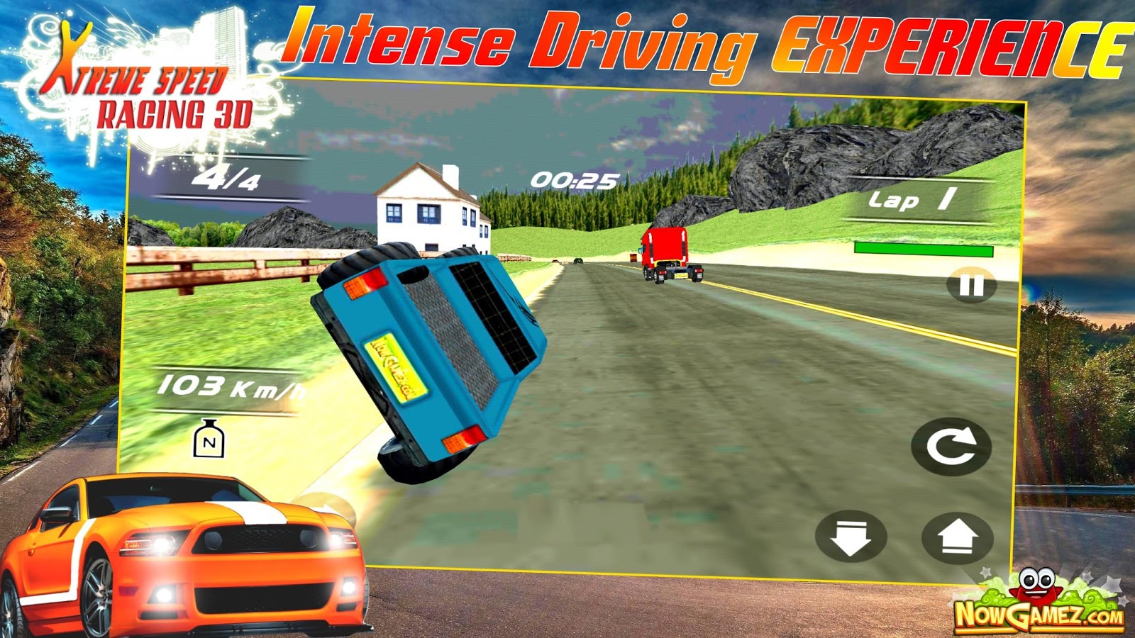 Xtreme Speed Racing 3D - FREE截图5