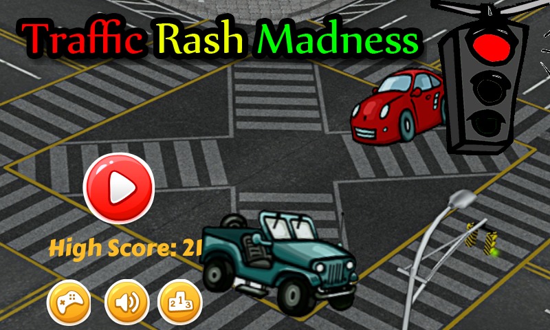 Traffic Rash Madness截图2