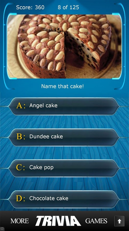 Name that Cake Trivia截图5