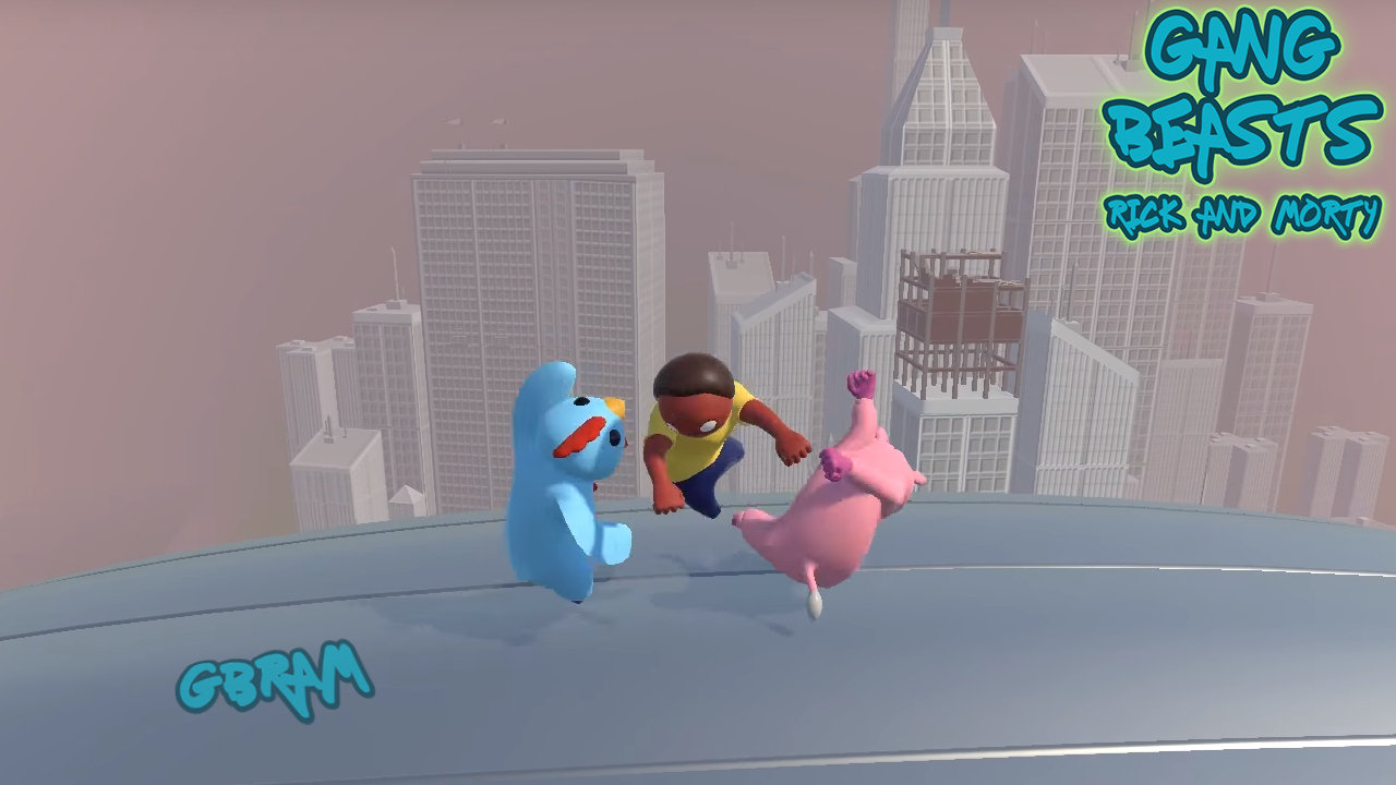 Gang Beasts Rick And Morty截图1