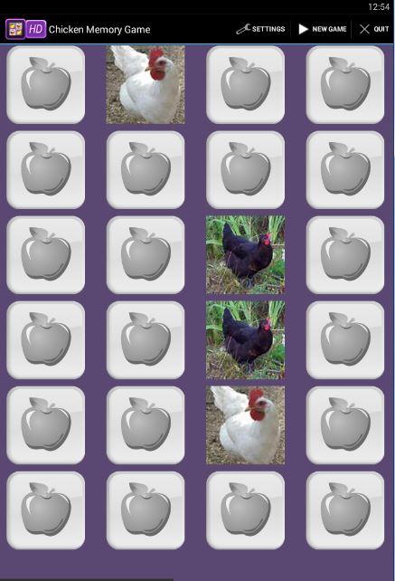 Chicken Memory Game截图3