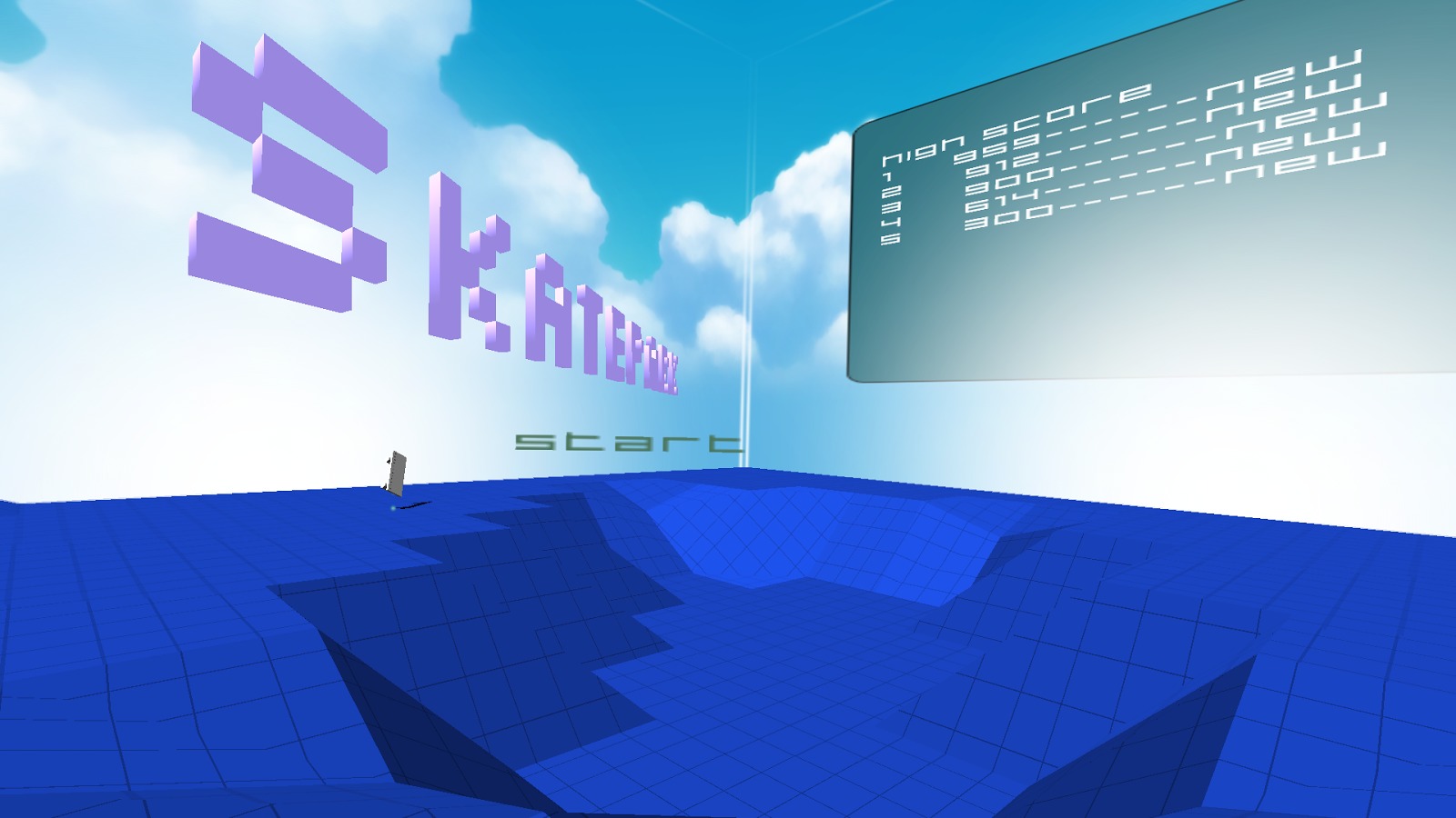 skatepark VR demo截图1