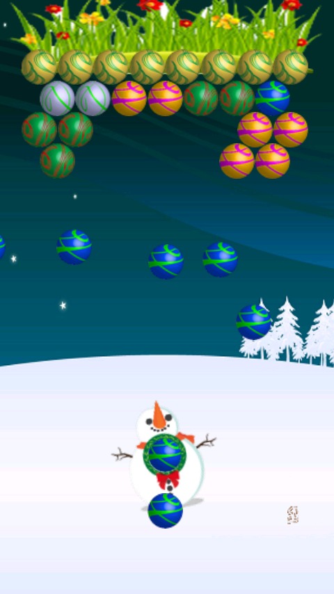 Snow Bubble Shooter截图4