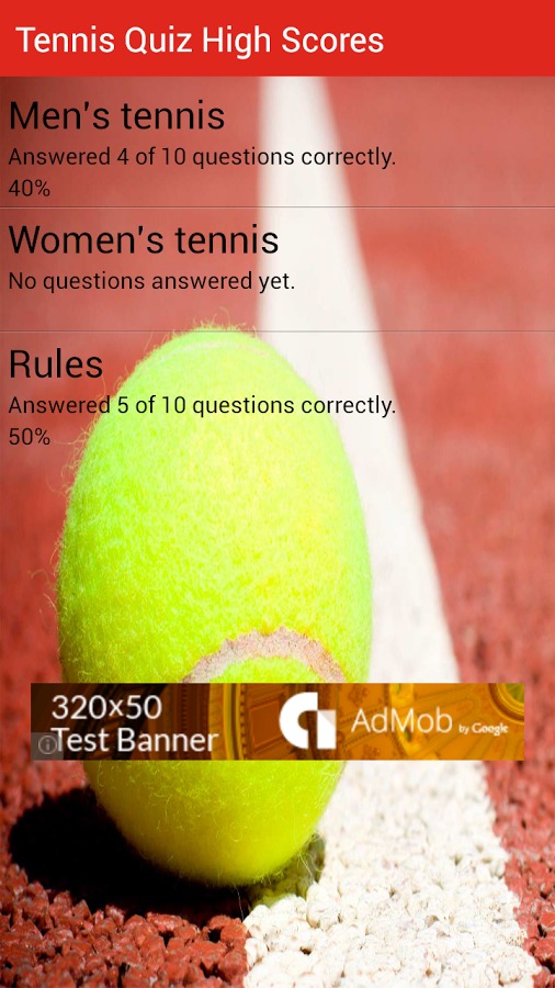 Tennis Quiz截图5