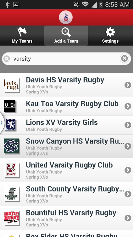 Utah Youth Rugby截图3