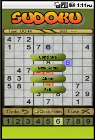 Sudoku - Time pass Game截图1