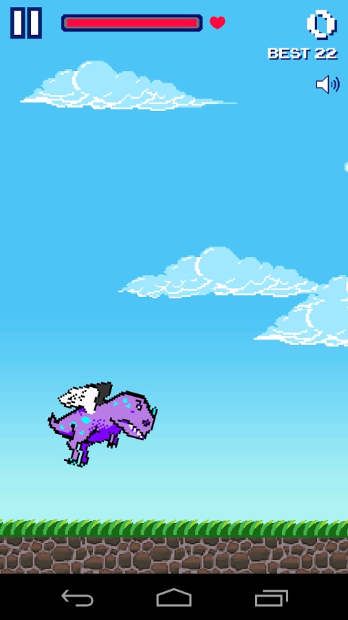 Flappy Dino and the sheeps截图4