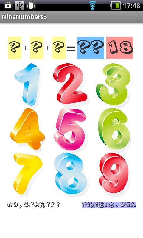 Let's Addition "Nine Numbers3"截图2